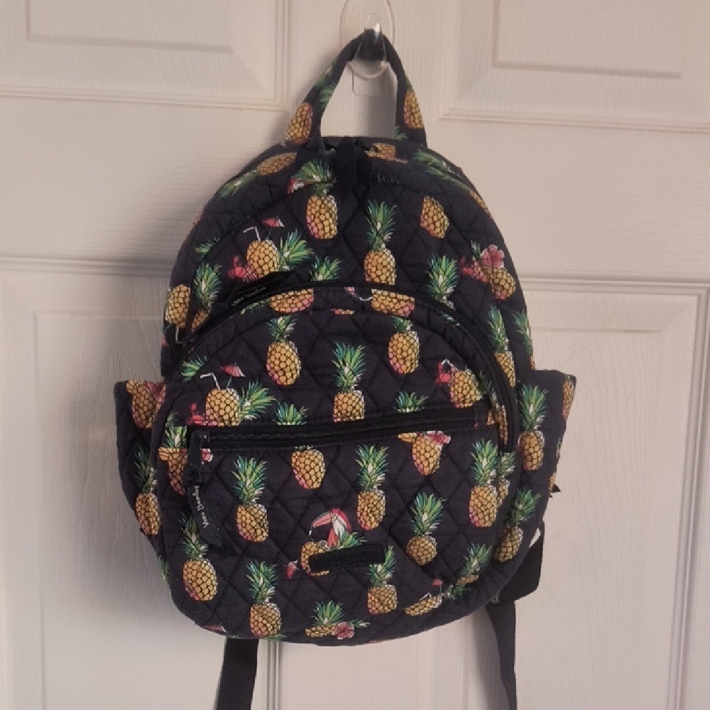 Vera Bradley Tropical Toucan Quilted Backpack